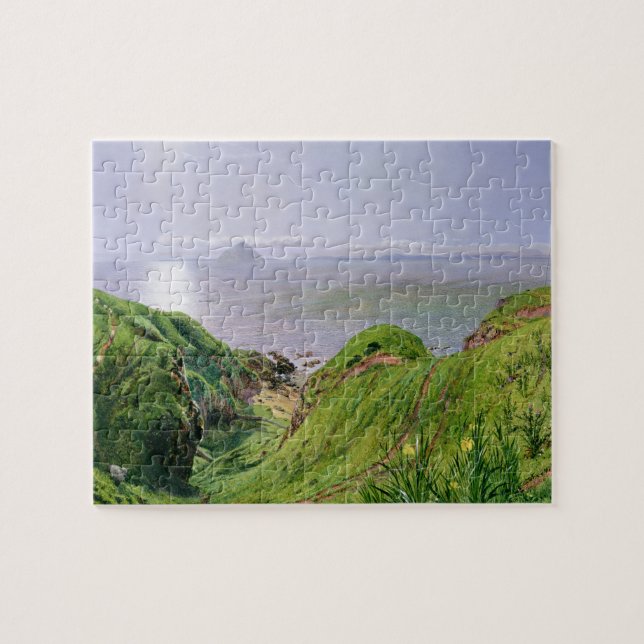 A View of Ailsa Craig and the Isle of Arran, 1860 Jigsaw Puzzle (Horizontal)