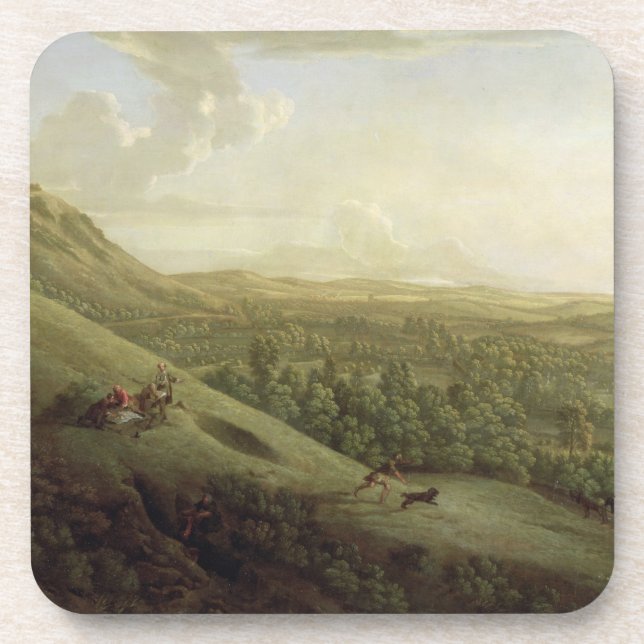 A View of Boxhill, Surrey, with Dorking in the Dis Coaster (Front)