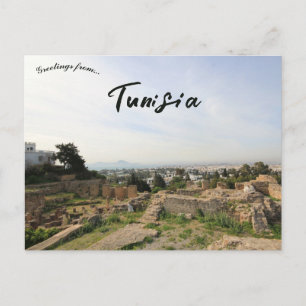 A View of Carthage Tunisia Postcard