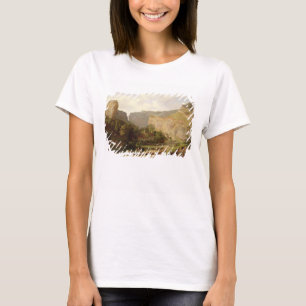 A View of Cheddar Gorge (oil on canvas) T-Shirt