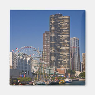 A view of Chicago's Navy Pier Magnet