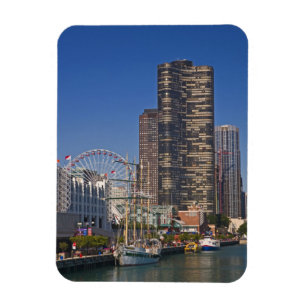 A view of Chicago's Navy Pier Magnet