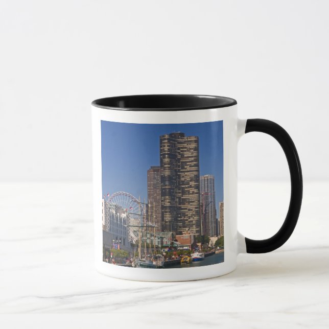 A view of Chicago's Navy Pier Mug (Right)