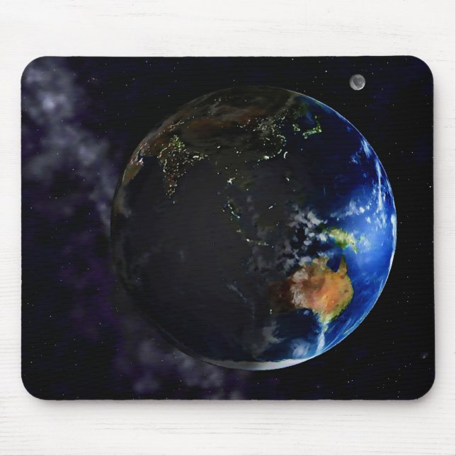 A View of Earth From Space Mouse Mat (Front)