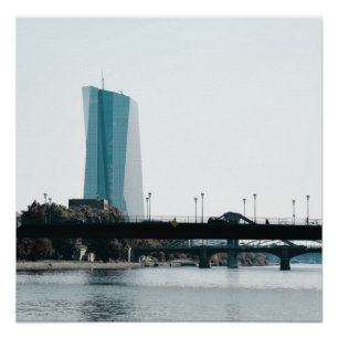 A view of Frankfurt Poster