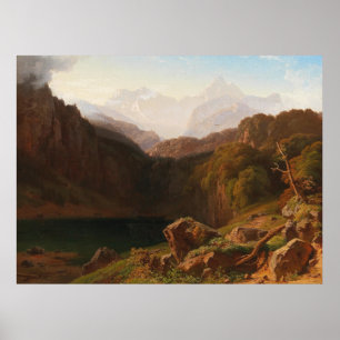  A View of Grossglockner from Kals Poster