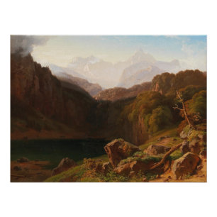 A View of Grossglockner from Kals Poster