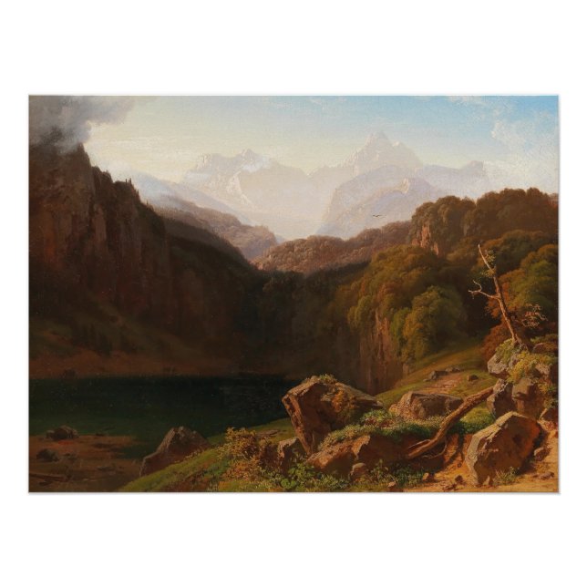  A View of Grossglockner from Kals Poster (Front)