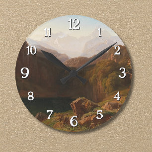  A View of Grossglockner from Kals Round Clock