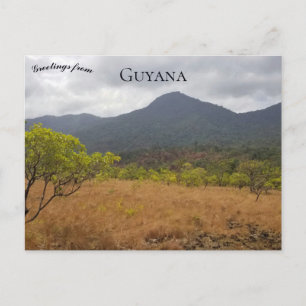 A View of Guyana Postcard