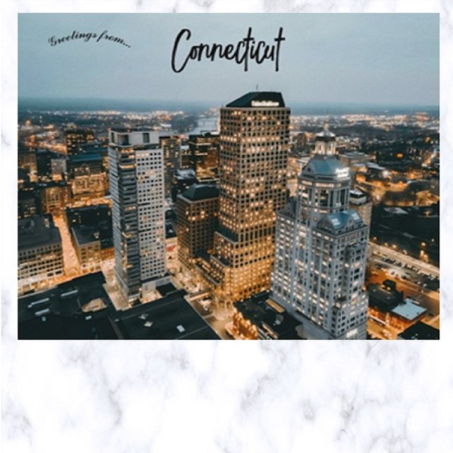 A View of Hartford Connecticut Postcard (Creator Uploaded)