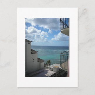 A View of Honolulu Postcard