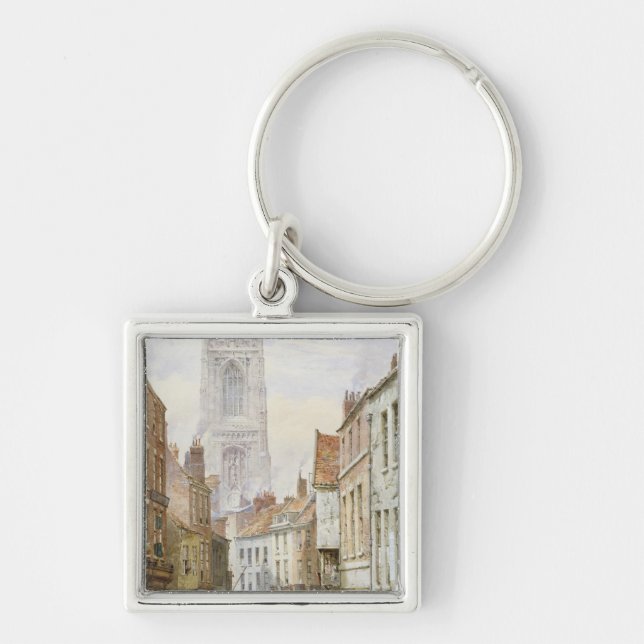 A View of Irongate, Derby Key Ring (Front)