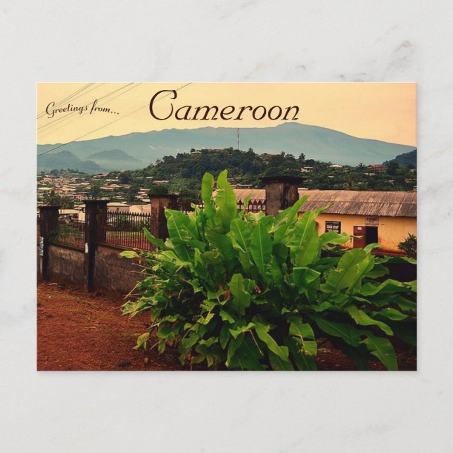 A View of Limbe Cameroon Postcard (Front)