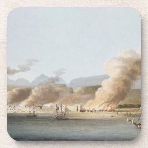 A View of Linga or Lung, from the Sea, November 16 Coaster