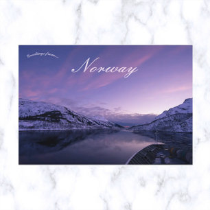 A View of Lofoten Norway Postcard