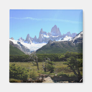 A View Of Mount Fitz Roy Magnet