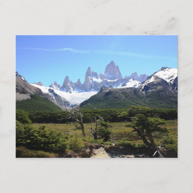 A View Of Mount Fitz Roy Postcard (Front)