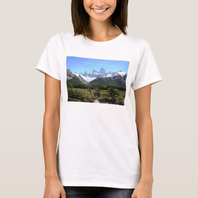 A View Of Mount Fitz Roy T-Shirt (Front)