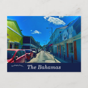  A View of Nassau The Bahamas Postcard