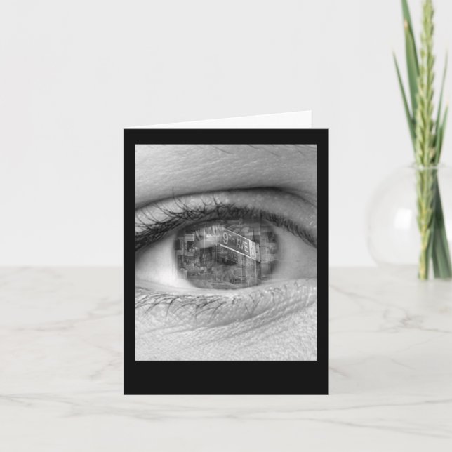 A View of Ninth Avenue card (Front)