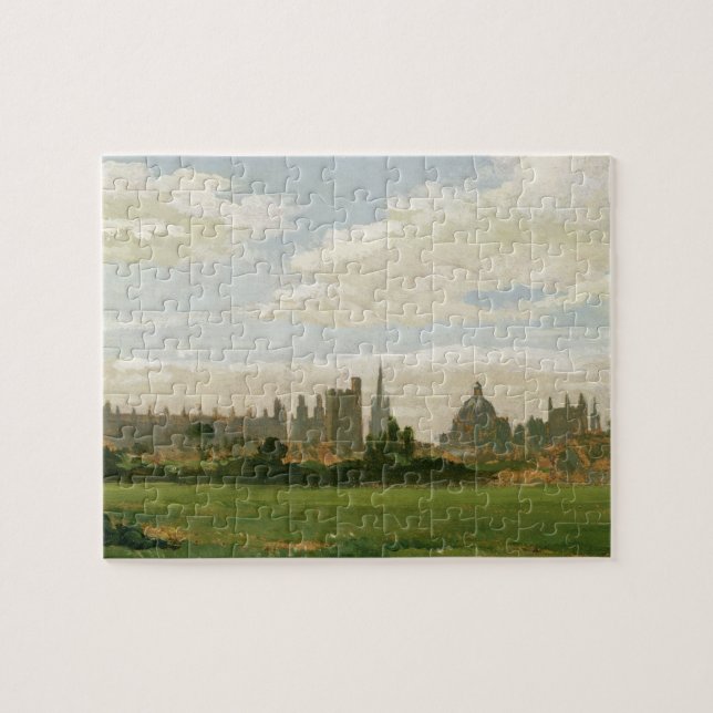 A View of Oxford (oil on millboard) Jigsaw Puzzle (Horizontal)