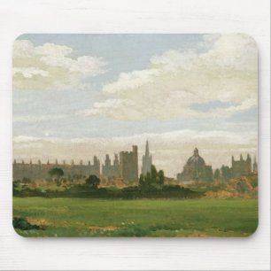 A View of Oxford (oil on millboard) Mouse Mat