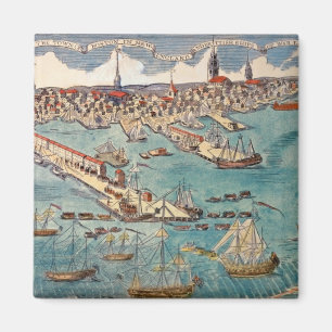 A View of Part of the Town of Boston Magnet