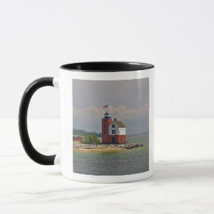 A view of Round Island Light Station. Mug