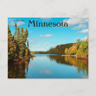 A View of Sawbill Lake Minnesota Postcard