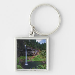 A view of South Falls in Silver Falls State Park Key Ring