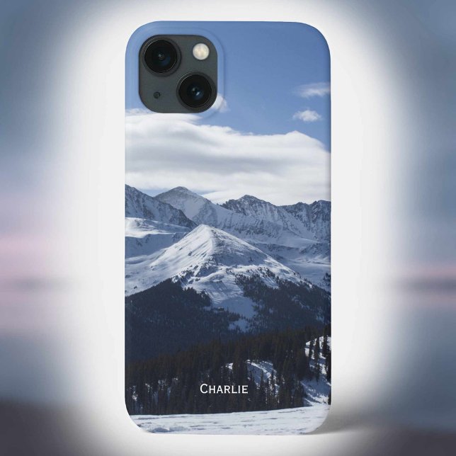 A View of the Alps. Add a Name to Personalise Case-Mate iPhone Case (Creator Uploaded)