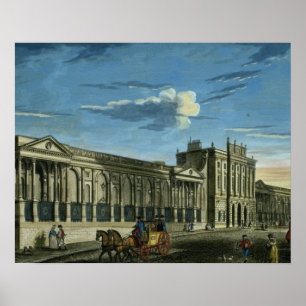 A View of the Bank of England, Threadneedle Street Poster