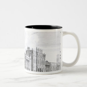 A View of the Bank of England Two-Tone Coffee Mug