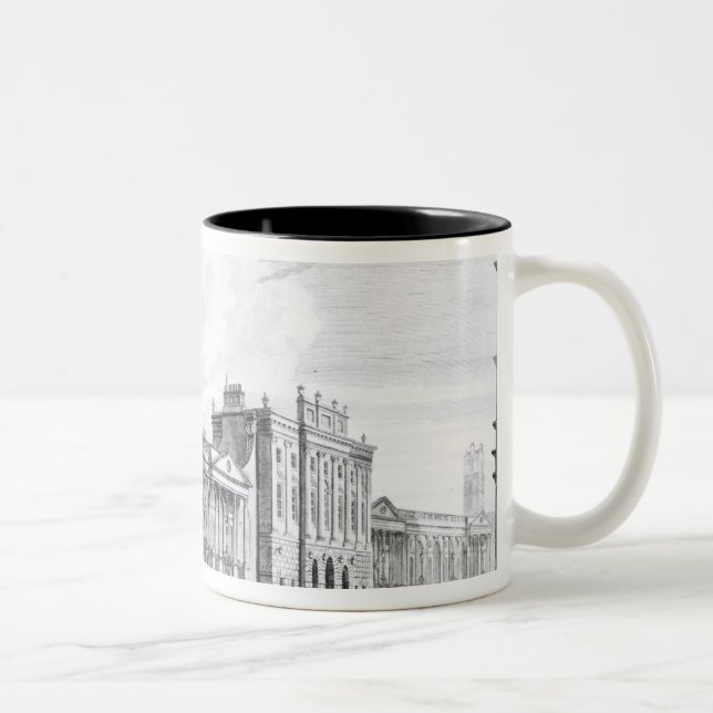 A View of the Bank of England Two-Tone Coffee Mug (Right)