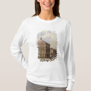 A View of the Baptistry in Florence (panel) T-Shirt