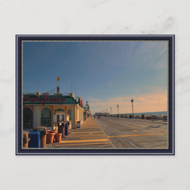 A View of the Boardwalk Postcard (Front)