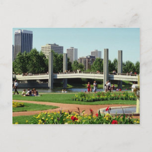 A view of the city postcard