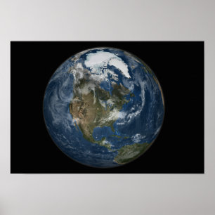 A view of the Earth Poster