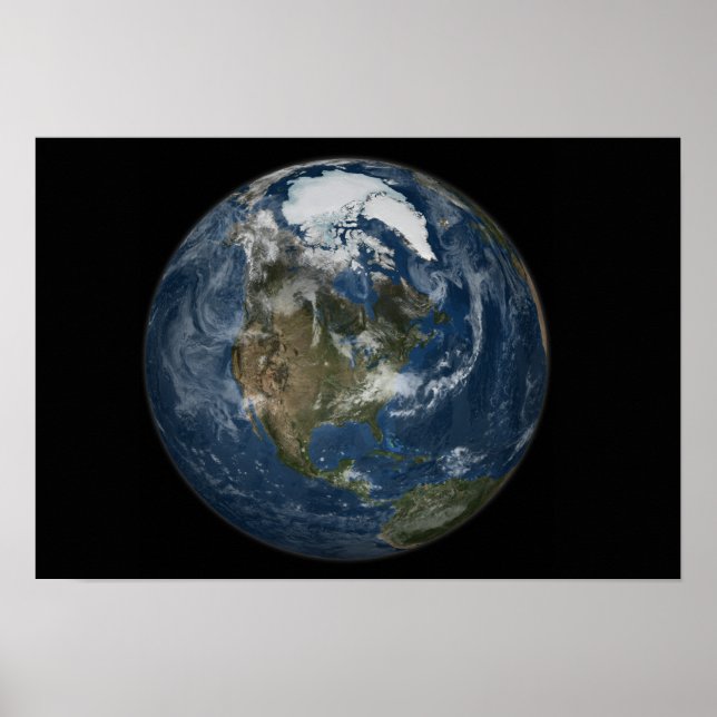 A view of the Earth Poster (Front)