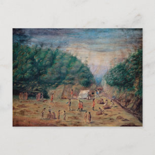 A View of the 'Endeavour's' Watering Place Postcard