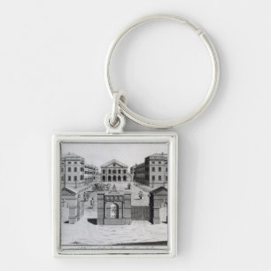A View of the Foundling Hospital, 1756 Key Ring
