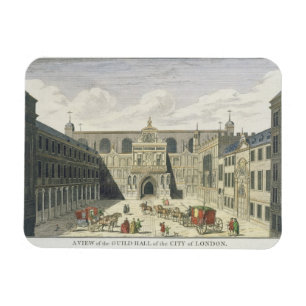 A View of the Guild Hall of the City of London, fr Magnet