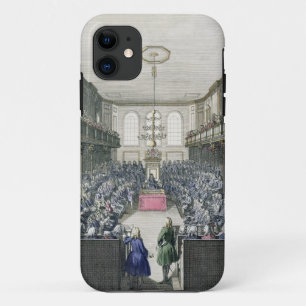 A View of the House of Commons, engraved by B. Col iPhone 11 Case