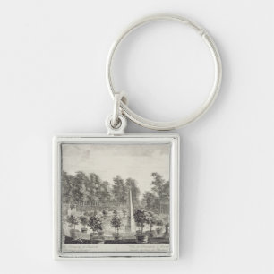 A View of the Orangery, Lord Burlington's Garden a Key Ring