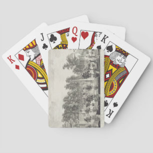 A View of the Orangery, Lord Burlington's Garden a Playing Cards