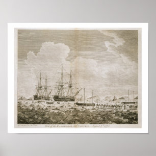A View of the 'Racehorse' and 'Carcass', August 7t Poster