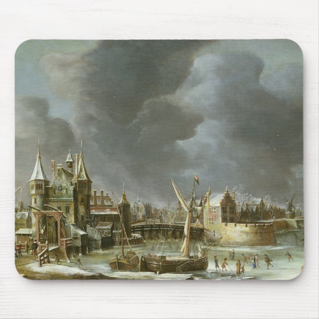 A View of the Regulierspoort Mouse Mat (Front)