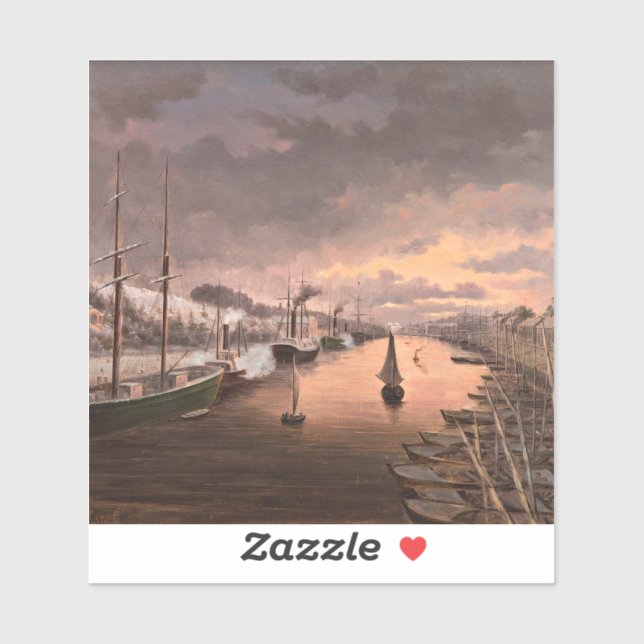 A View of the River Aura in Turku (Sheet)