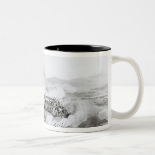 A View of the Serra de Busacco at San Antonio Two-Tone Coffee Mug